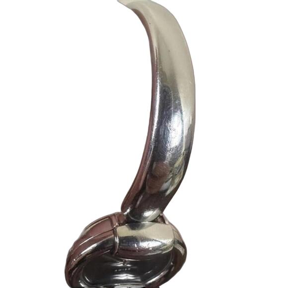 Gucci Vintage 1400L Silver Stainless Steel Horsebit Buckle Watch (GGXX100) - Picture 11 of 13